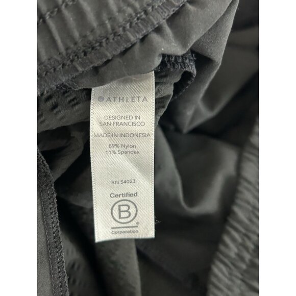 Athleta Shorts Womens 8 Textured Brooklyn Short Casual Elastic Athleisure Pocket - Picture 15 of 15